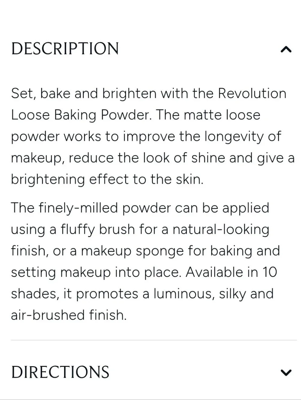🆕️Makeup Revolution 🍑 Peach 🍑 Baking Powder
